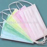 Disposable Nonwoven EarLoop 3 ply Surgical Face Masks